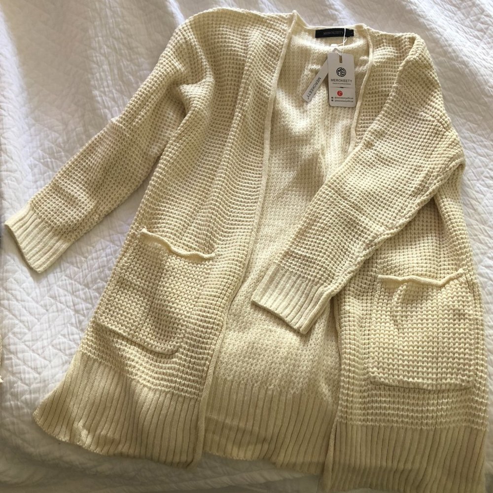 Cream Cardigan